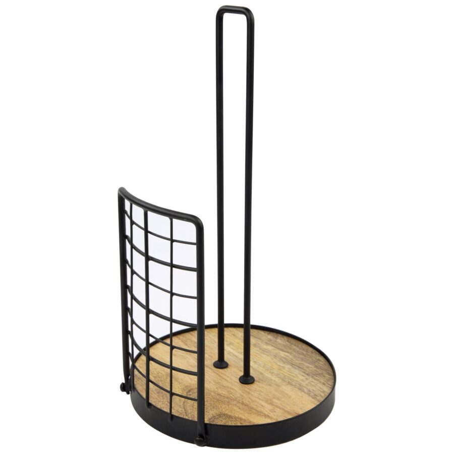 Open Space Saving Freestanding Metal Paper Towel Holder
