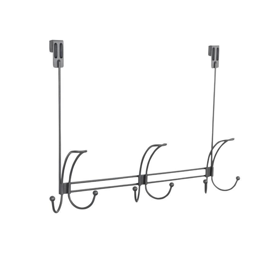 Three Hook Over Door Hanging Rack