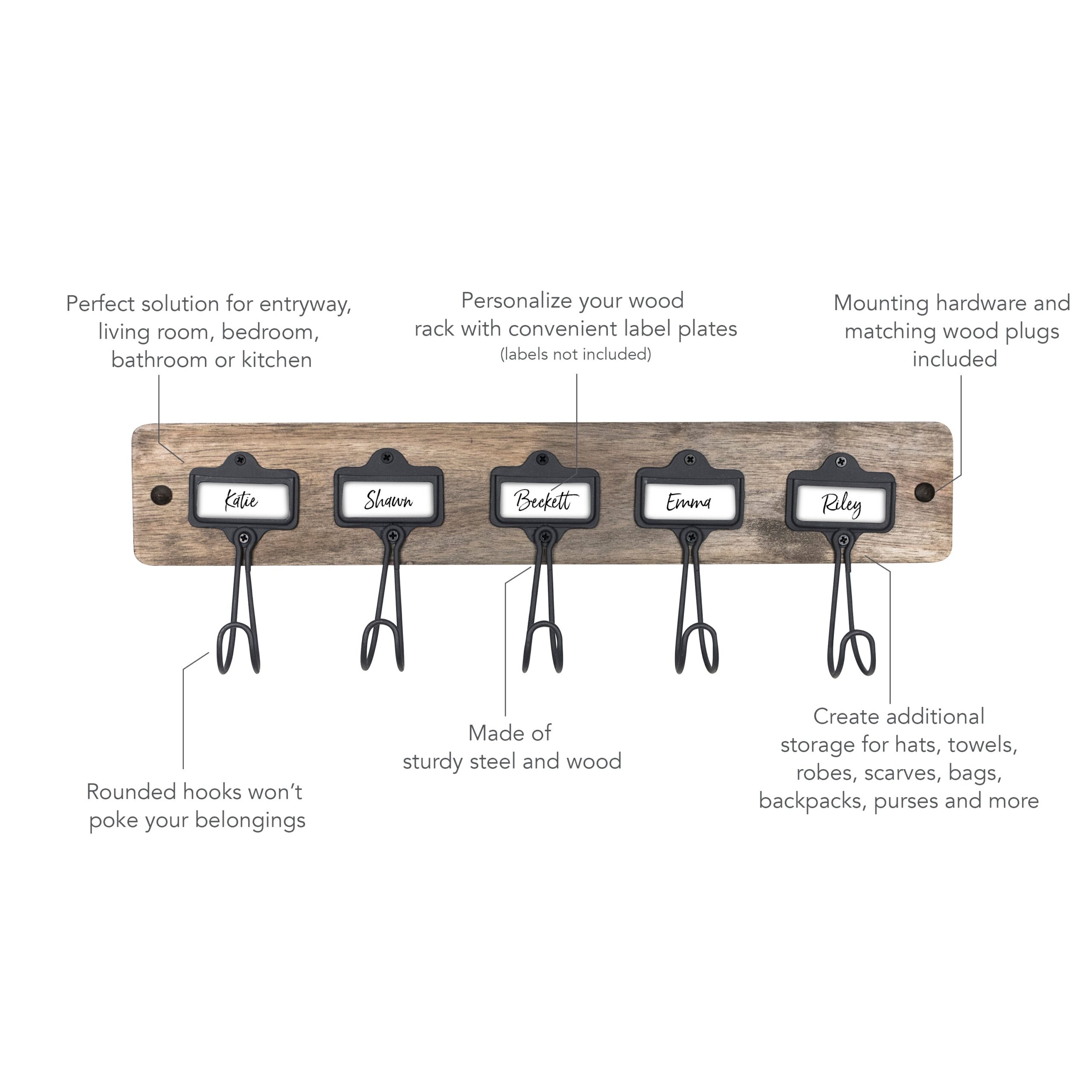Versatile Metal Home Storage Organizer - Image 3