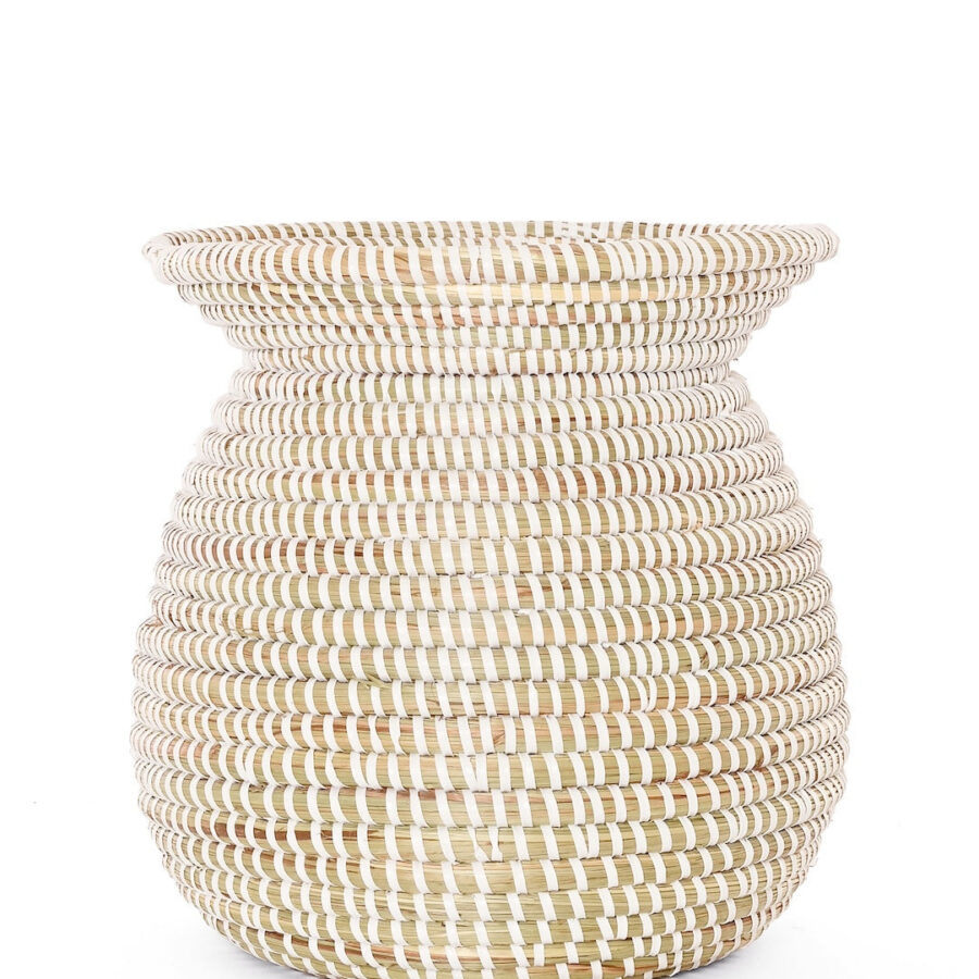 White Kitchen Basket